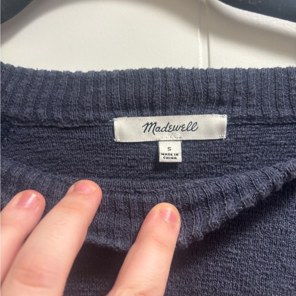 Madewell Striped Telluride Pullover Sweater - Picture 3 of 7